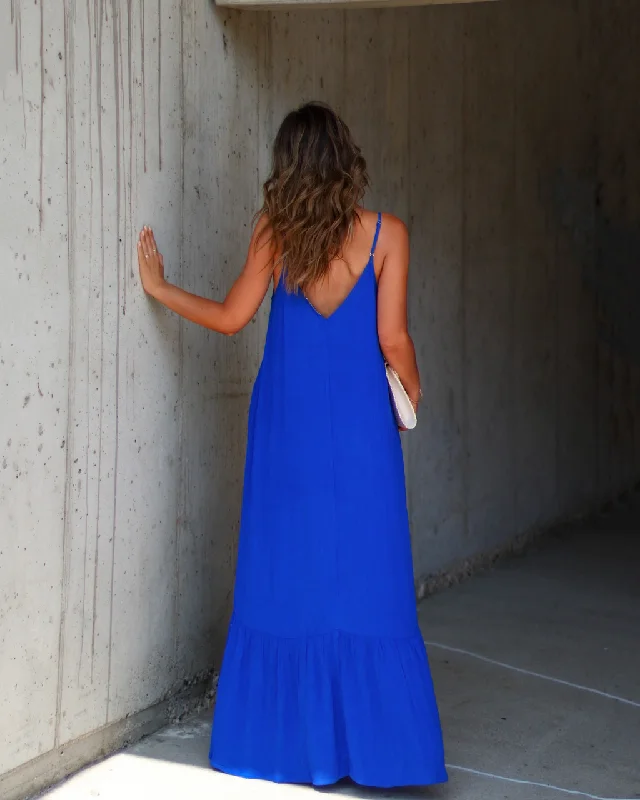 Kimonie Pocketed Maxi Dress Kimonie Pocketed Maxi Dress