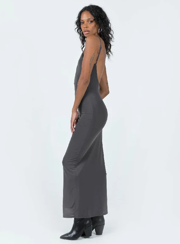 Knox Maxi Dress Slate Knox Maxi Dress Slate