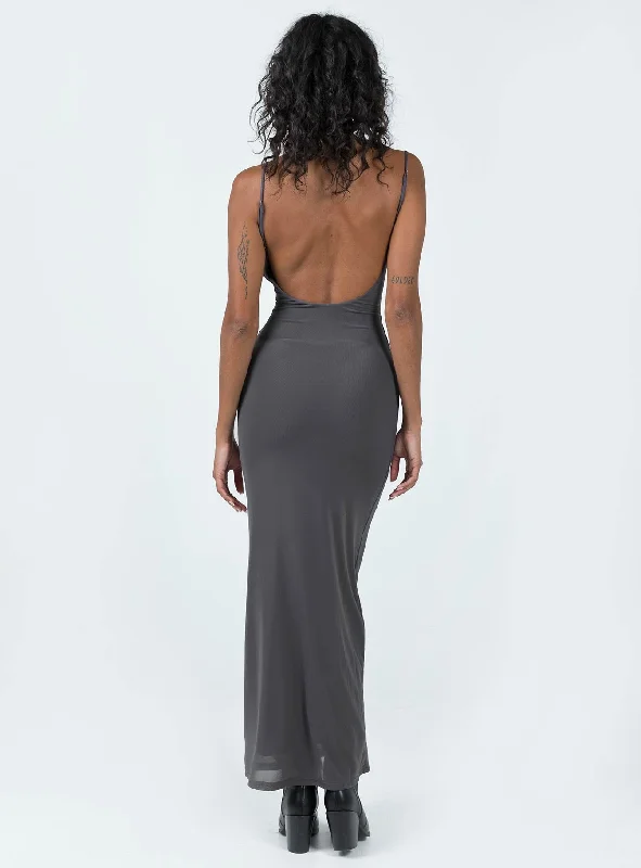 Knox Maxi Dress Slate Knox Maxi Dress Slate
