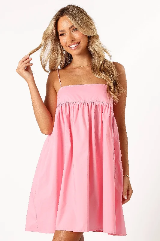 Serina Mini Dress - Pink